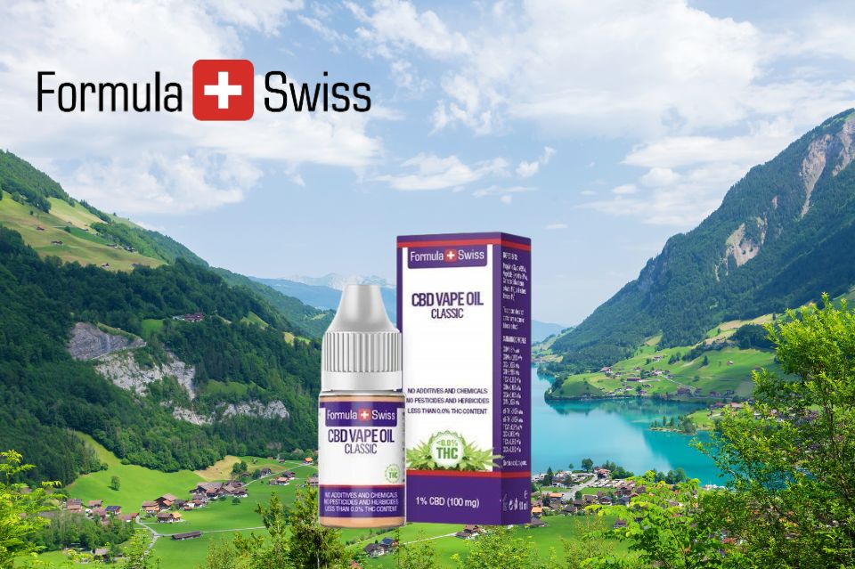 Fra alperne til dampen: Formula swiss og deres populære cbd vape produkter