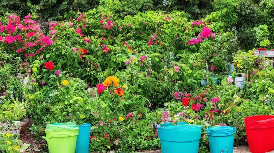 5 overraskende måder at bruge plastbøtter i din have på